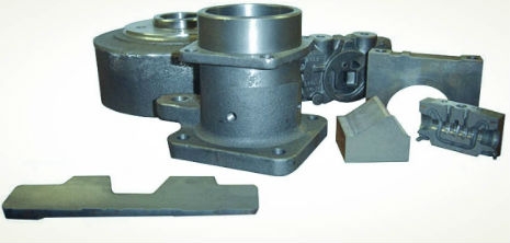 Custom casted continuous cast iron components